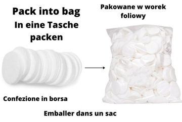 Ватные диски косметические 1кг +/-2400