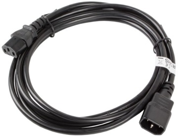 Удлинительный силовой кабель IEC 320 C13/C14, 3 м
