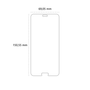 Закаленное стекло 9H BananShield для Huawei P20 Pro