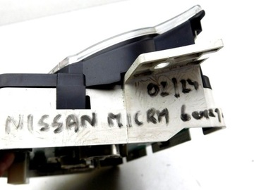 02/24 NISSAN MICRA K12 1.2 16V PŘÍSTROJOVÁ DESKA BUDÍKY