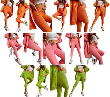 ЛЕГИНСЫ В РЕБРИКУ БРЮКИ В ПОЛОСКУ M