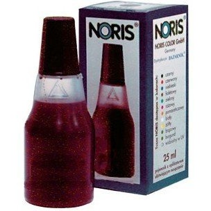 Tusz NORIS 110S 25ml czerwony wodny do znakowania
