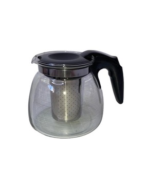 DZBANEK ZAPARZACZ SZKLANY DO KAWY ZIÓŁ HERBATY 900 ML CZARNY