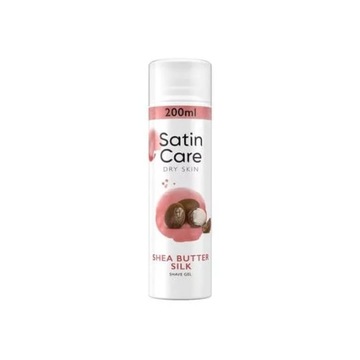 SATIN CARE ŻEL DO GOLENIA 200ML SHEA BUTTER SILK