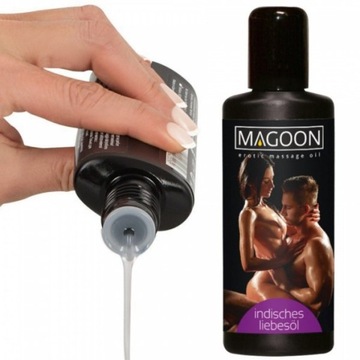OLEJEK DO MASAŻU INDIAN LOVE 50ML MAGOOON ZMYSŁOWA KOLENDRA CYNAMON LIBIDO