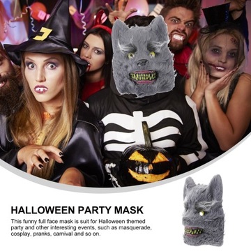 Хэллоуин Маска Ужас Кровавый Волк