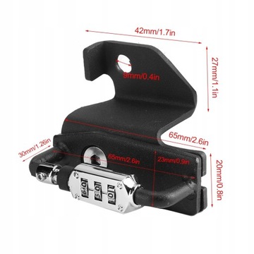 Защита шлема паролем Замок шлема