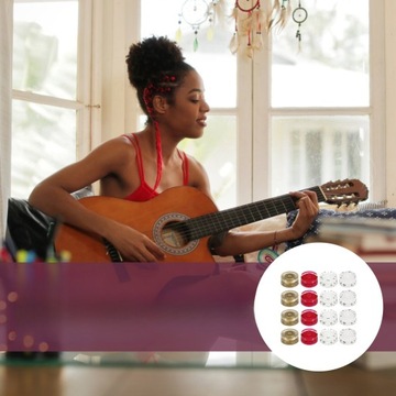 Потенциометры для электрогитары, 16 шт., простая практичная ручка громкости для гитары