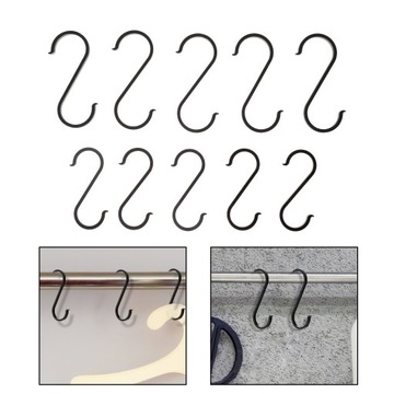 Вешалки S-образные, 10 шт.