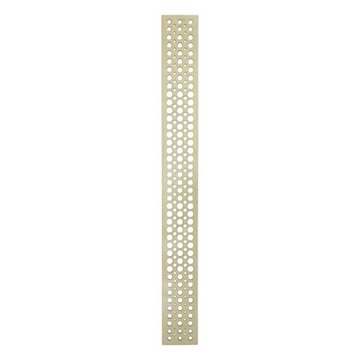 Osłona maskownica Panel ażur 89 x 10cm sklejka 5mm wzór 67 kratka na wymiar