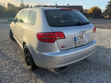 Audi A3 8P Hatchback 3d 2.0 TFSI 200KM 2008 Audi A3 Sportback AUDI A 3 8P Automat 200ps Panoramadachszyberdach Alu 2.0, zdjęcie 2