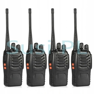 Baofeng Walkie Talkie 2x Baofeng BF-888S PMR łoki toki Walkie Talkie