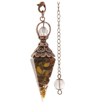 ОРГОНИТНЫЙ МАЯТНИК ТИГРОВЫЙ ГЛАЗ МЕДНЫЙ ТАЛИСМАН РАДИЕСТЕТИЧЕСКИЙ МАЯТНИК