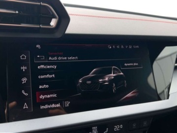 Audi A3 8Y S3 Sportback Facelifting 2.0 TFSI 333KM 2025 Audi S3 Sportback Pikowane fotele Head Up Sonos Ambiente Pro Kamera Gwaran, zdjęcie 25