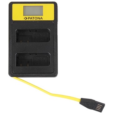 Ładowarka PATONA Smart Dual LCD USB Canon LP-E12