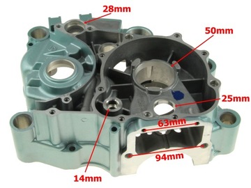 КРЫШКА КАНЕРА ДВИГАТЕЛЯ ЛЕВАЯ квадроцикл BASHAN EAGLE SHINERAY LONCIN 200cc