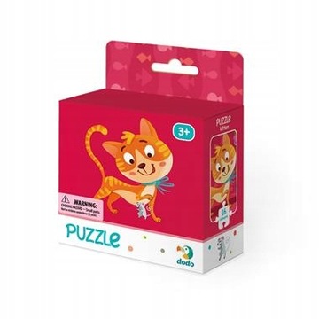 Puzzle kotek 16 elementów Dodo