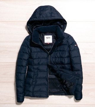 TOMMY HILFIGER AN AMERICAN ORIGINAL KURTKA PUCHOWA PIKOWANA ZIMOWA r. S