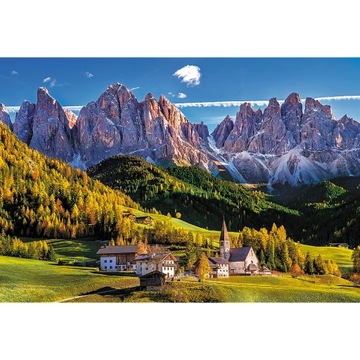 PUZZLE 1500EL DOLINA VAL DI FUNES DOLOMITY WŁOCHY