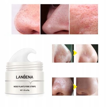 LANBENA Black Head Remover Naturalna Maska
