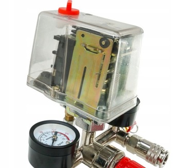 РЕЛЕ ДАВЛЕНИЯ ДЛЯ РЕДУКТОРА КОМПРЕССОРА 400 В СИЛОВОЕ РЕЛЕ ДАВЛЕНИЯ 1/4