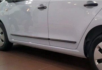 LISTWY DRZWIOWE BOCZNE NA DRZWI SEAT Mii VW UP SKODA CITIGO 5D