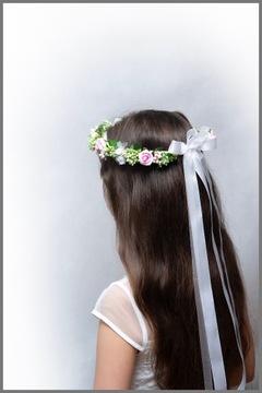 Венок для причастия для первого причастия, как живые цветы, венки для причастия