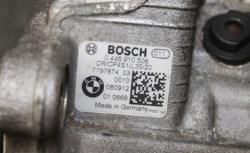 BMW E87 E90 E60 2.0D N47D20A 177KM UKŁAD PALIWOWY WTRYSKI POMPA CP4