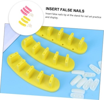 2 коробки, станция для тренировки ногтей, акриловые подставки.