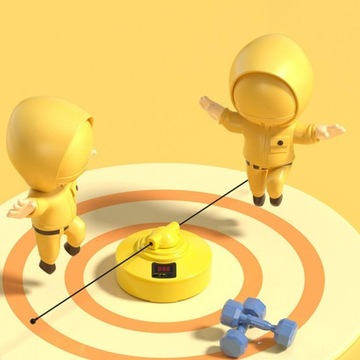 Электрическая скакалка, домашний тренажер для прыжков на скакалке.