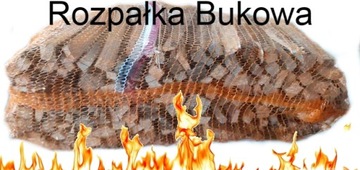 Eko rozpałka, drewno rozpałkowe bukowe suche 7,5kg