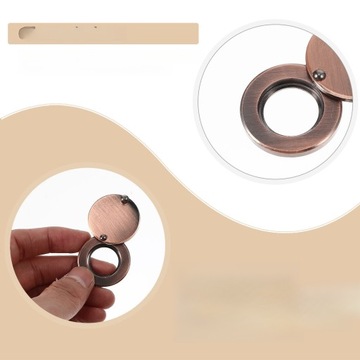 ЗАМОК РАЗДВИЖНОЙ ДВЕРИ ЗАДНЯЯ КРЫШКА «КОШАЧИЙ ГЛАЗ»