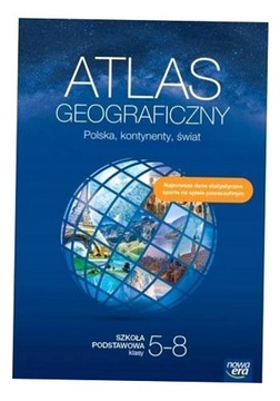 ATLAS GEOGRAFICZNY SP POLSKA, KONTYNENTY...W.2023 OPRACOWANIE ZBIOROWE