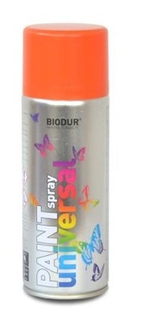 BIODUR EMALIA POMARAŃCZOWY SPRAY 400ML/ RAL 2004