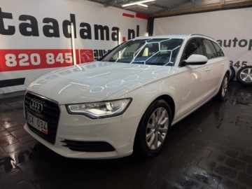 Audi A6 C7 Avant 2.0 TDI 177KM 2014 Audi A6 Avant bi xenon ledy dwa komplety kol alu zima lato duze rodzinne e, zdjęcie 1