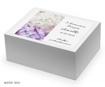 Коробочка для торта Причастие + персонализация Святое Причастие