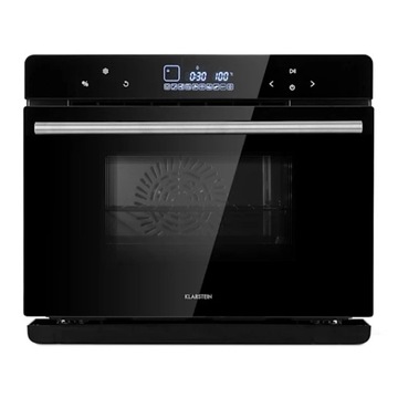 Мини-паровая духовка Klarstein MasterFresh, 24 л, черный, 230 дюймов, отдельностоящая