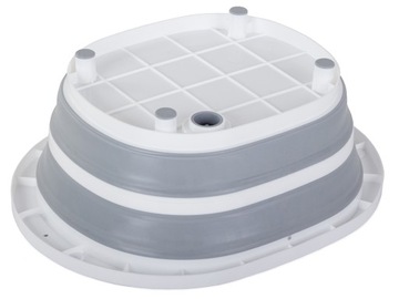 СКЛАДНАЯ СИЛИКОНОВАЯ ЧАША СО СЛИВОМ ДЛЯ РАКОВИНЫ