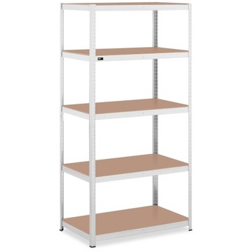 REGAŁ WARSZTATOWY REGULOWANY SOLIDNY STALOWY 197cm