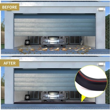 ПРОКЛАДКА ГАРАЖНЫХ ДВЕРЕЙ, УНИВЕРСАЛЬНАЯ ПРОКЛАДКА ГАРАЖНЫХ ДВЕРЕЙ