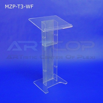 Конференц-кафедра MZP-T3-WF из оргстекла для чтения
