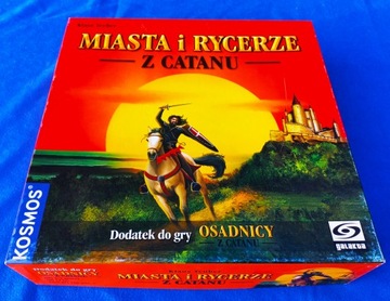 НОВАЯ игра Cities and Knights of Catan (дополнение к Settlers of Catan) деревянная