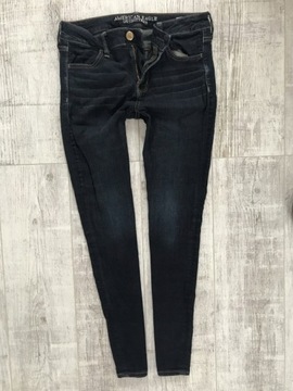 AMERICAN EAGLE skinny spodnie jeans rurki 38 M