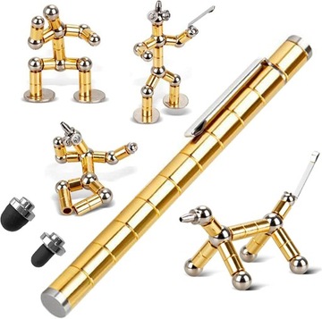 Długopis Magnetyczny Metalowy Wielofunkcyjny Polar Pen Prezent na Święta