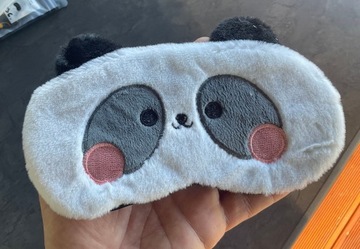 МАСКА ДЛЯ СПАНИЯ EYELID BADDER OLDMAN PANDA BEAR ПОДУШКА С ЭЛАСТИЧНЫМ ПЛЮШЕМ