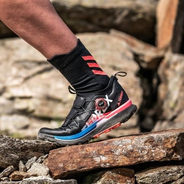 ЖЕНСКИЕ ТРЕККИНГОВЫЕ КРОССОВКИ ADIDAS, ЛЕГКИЕ, ЧЕРНАЯ система BOA