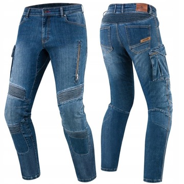 JEANS SPODNIE MOTOCYKLOWE REBELHORN VANDAL 40/34