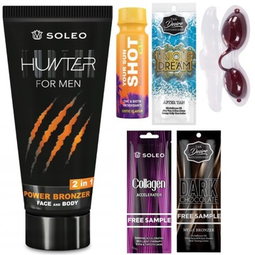 Soleo Hunter bronzer dla mężczyzn tuba 150 ml