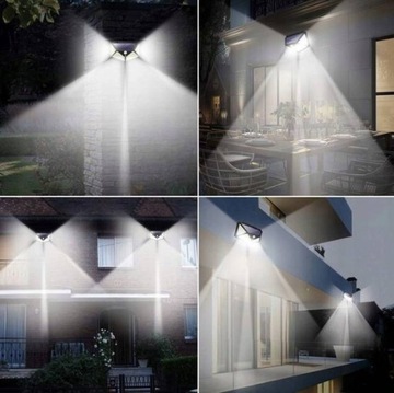 СОЛНЕЧНАЯ ЛАМПА НАСТЕННЫЙ СВЕТИЛЬНИК 100LED ДАТЧИК ДВИЖЕНИЯ