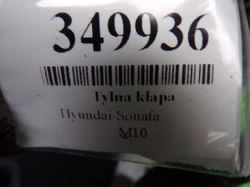 HYUNDAI SONATA V ZADNÍ VÍKO KUFRU KUFRU